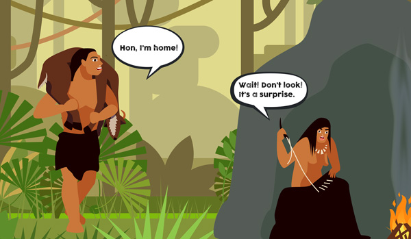 Cavemen Joke