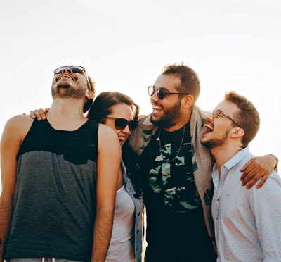 A group of friends