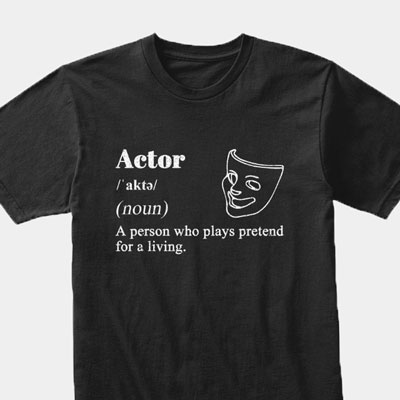 Actor T-shirt