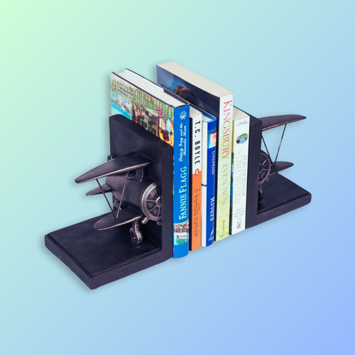 Airplane Bookends