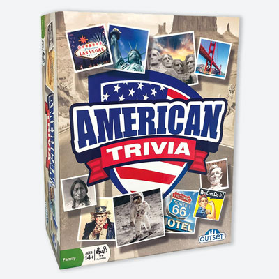 American Trivia Card Game