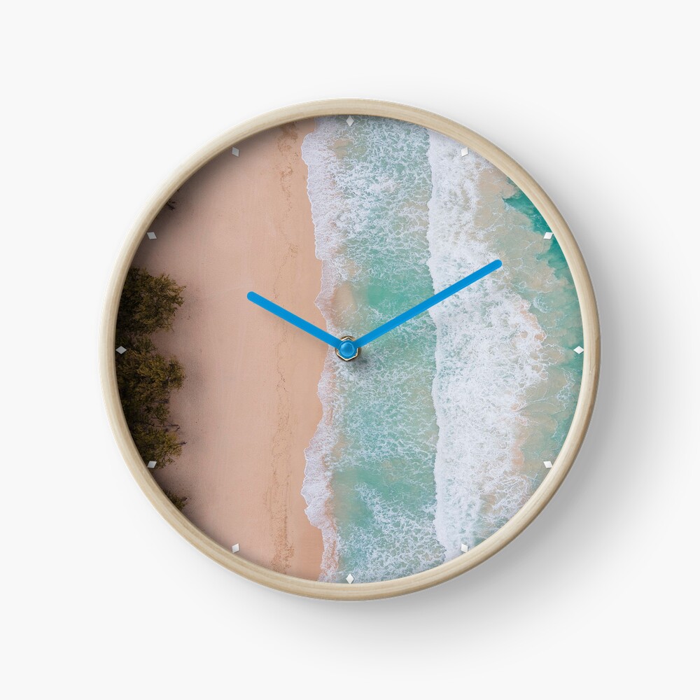 Beach Themed Wall Clock