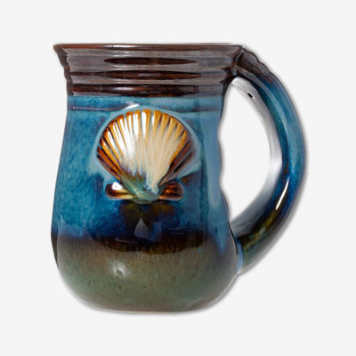 Seashell Themed Coffee Mug
