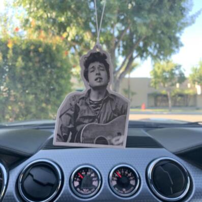 Bob Dylan Car Air Freshener