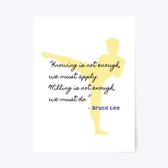 Bruce Lee Poster