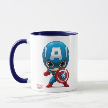 Captain America Art Mug
