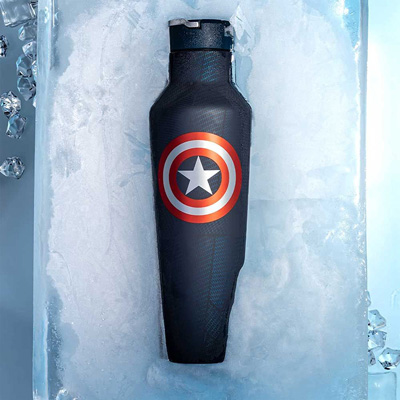 Captain America Water Bottle