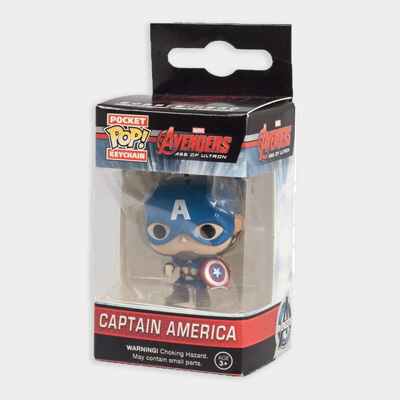Captain America Keychain