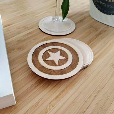 Shield Coaster Set