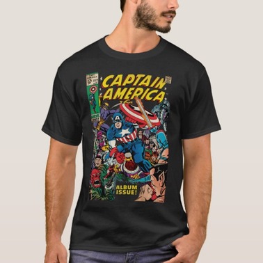 Captian America Comics T-shirt