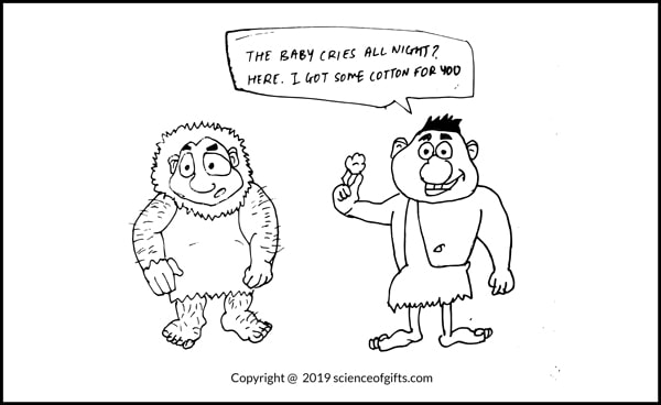 Cavemen Joke Comic
