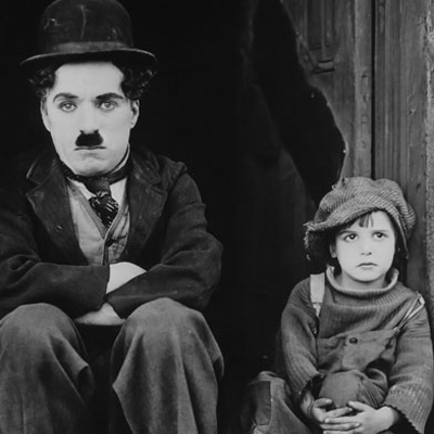 A still from a Charlie Chaplin Film