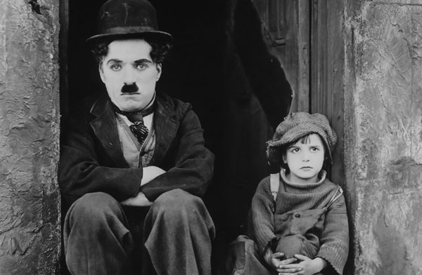 A still from a Charlie Chaplin Film