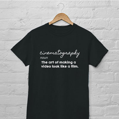 Cinematography T-shirt