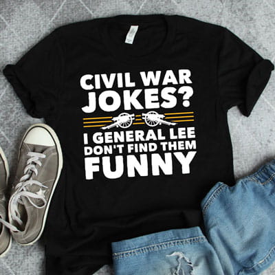 Civil War Pun T-shirt