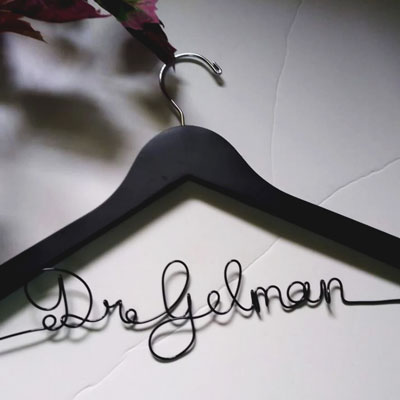 Custom Doctor Name Hanger
