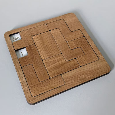 Daily Calendar Puzzle