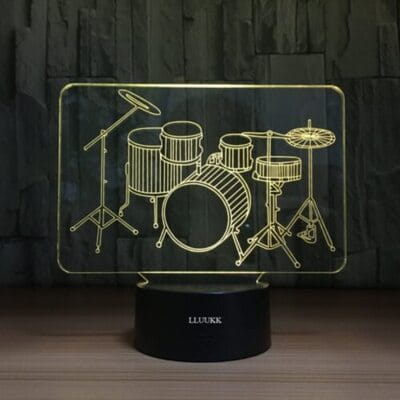 Drum 3D Night Light