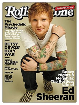 Ed Sheeran Rolling Stones Poster