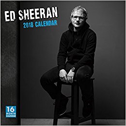 Ed Sheeran Wall Calendar