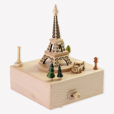 Paris Themed Music Box