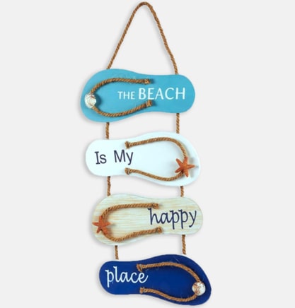 Flip Flop Beach Themed Ornament