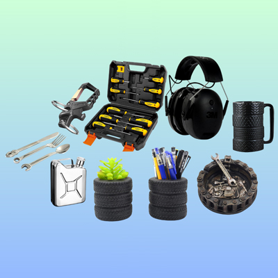 Tools on a table