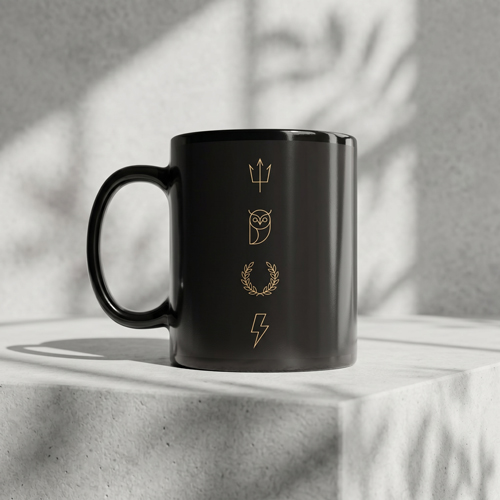 Greek mythology mug