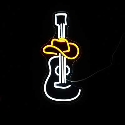 Guitar Neon Sign