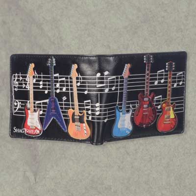 Guitar Themed Wallet