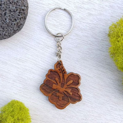Hawaii Themed Keychain