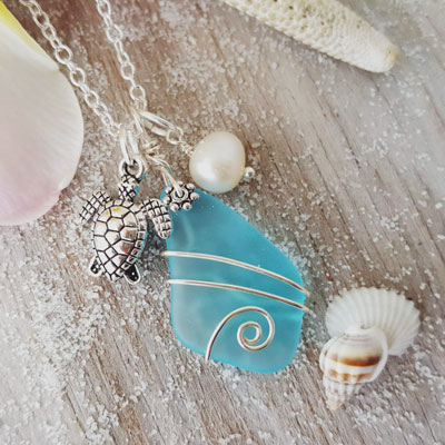 Hawaii Turtle Necklace