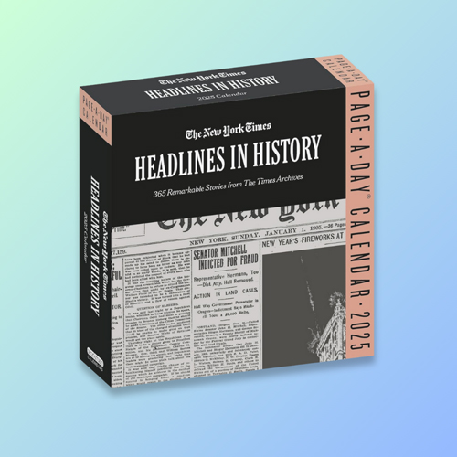 Headlines in History Calendar