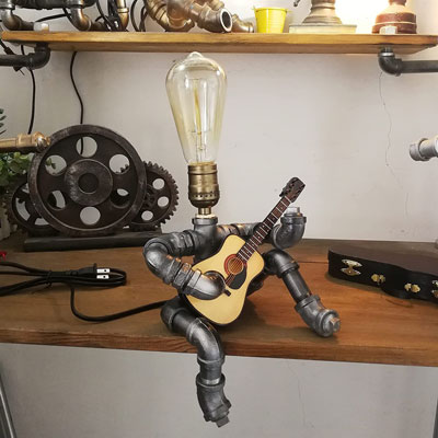 Industrial Music Lamp