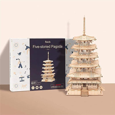 Pagoda Temple Building Kit
