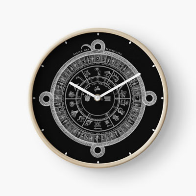 Mexican Calendar Clock