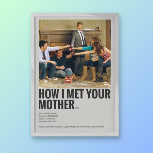 Minimalist HIMYM Poster