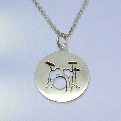 Music Drum Necklace