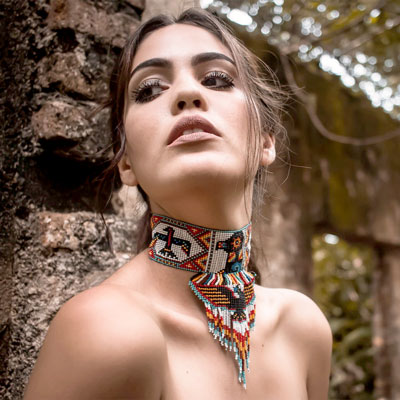 Native American Eagle Necklace