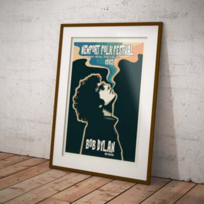 Bob Dylan Poster