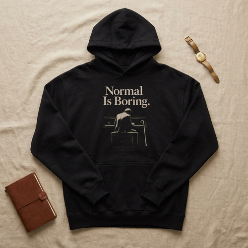 Normal Is Boring hoodie inspired by House M.D.