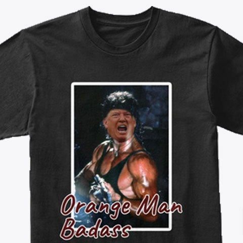 Orange Man T-shirt