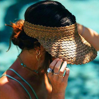 Palm Leaf Straw Hat