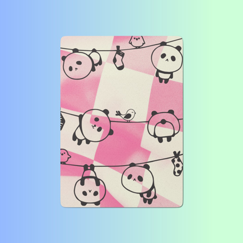 Panda Playing Cards
