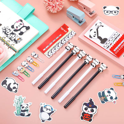 Panda Stationary Set