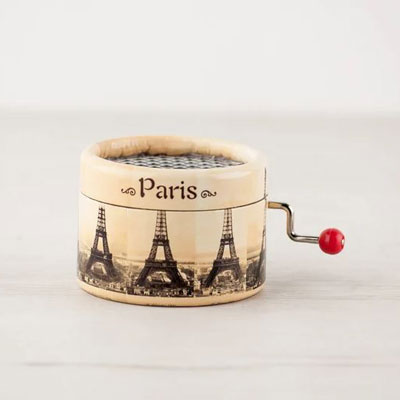 Paris Inspired Music Box