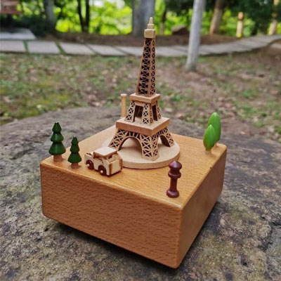 Paris Inspired Music Box