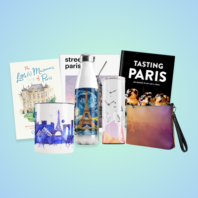 Eiffel Tower Wrapped like a Gift
