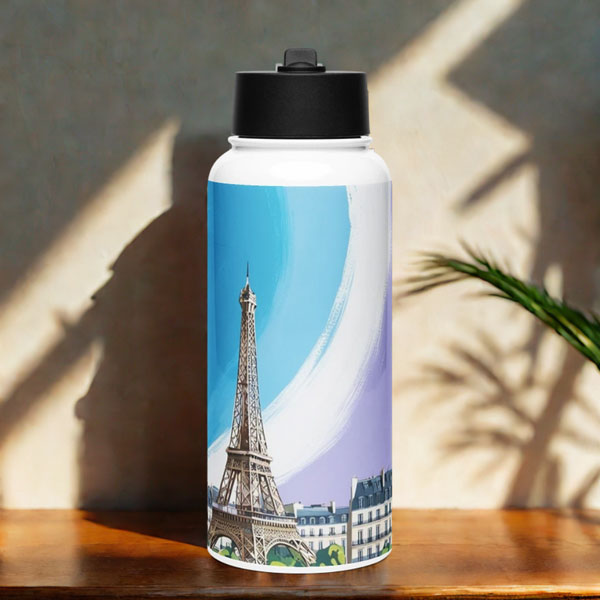 Paris Water Bottle