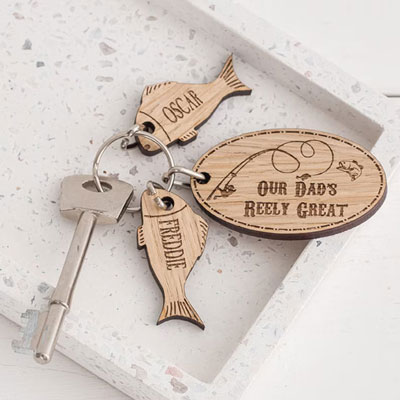 Fishing Keyring